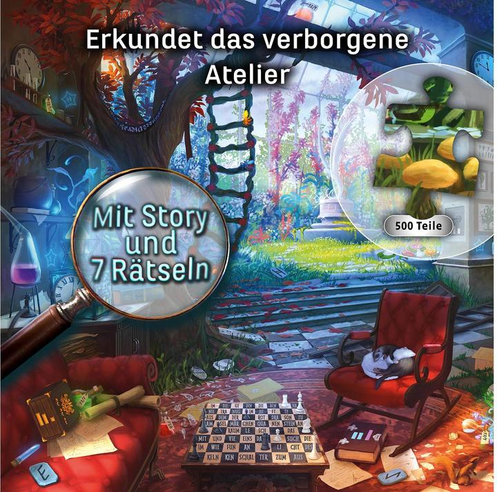 Image du produit Kosmos EXIT® - Das Puzzle : L'Atellier caché (500 pièces)