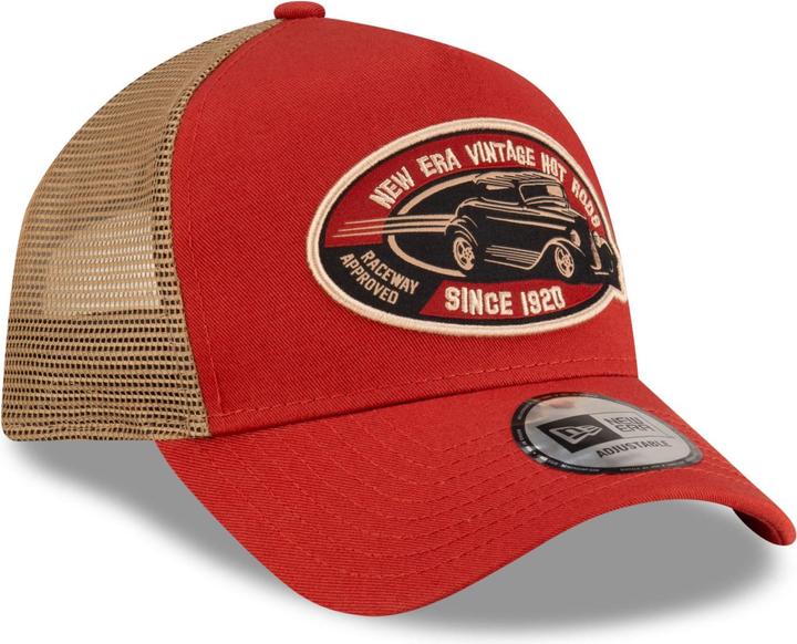 Produktbild New Era 9Forty A-Frame Trucker Cap - Hot Rods Rot (One Size)