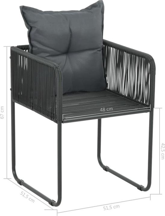 Produktbild vidaXL Gartenmöbel Set (150 x 90 x 74 cm)