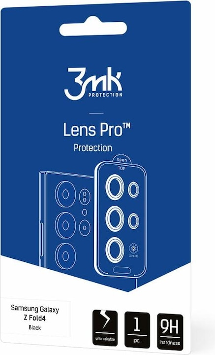 Produktbild 3MK Lens Protection Pro Sam Z Fold4 F936 Ochrona na obiektyw aparatu z ramką montażową 1szt. (1 Stück, Samsung Galaxy Z Fold4)