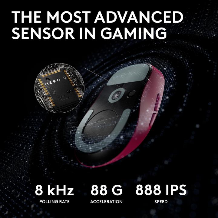 Image du produit Logitech G G Pro X Superlight 2 (Filaire, Sans fil)