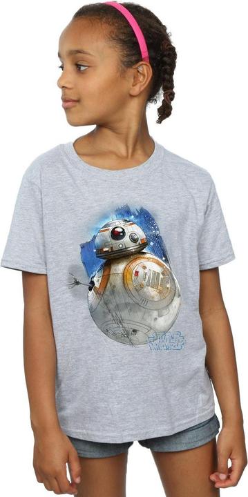 Produktbild Star Wars Mädchen BB8 TShirt gebürstet (116)