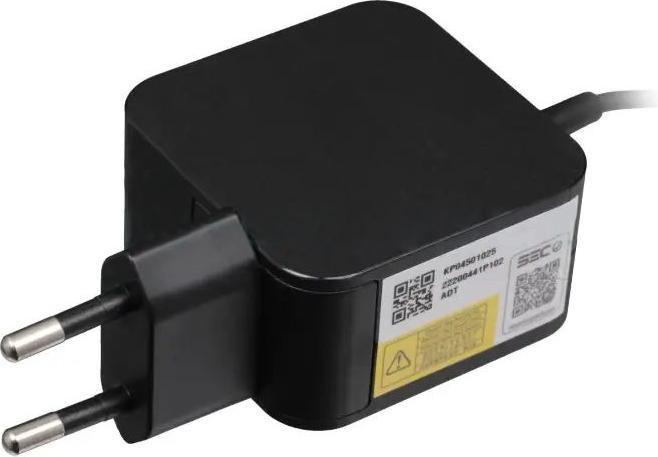 Immagine prodotto Acer AC Adapter 45W, 19V, EU Type, Wall-Mounted - Black (45 W)