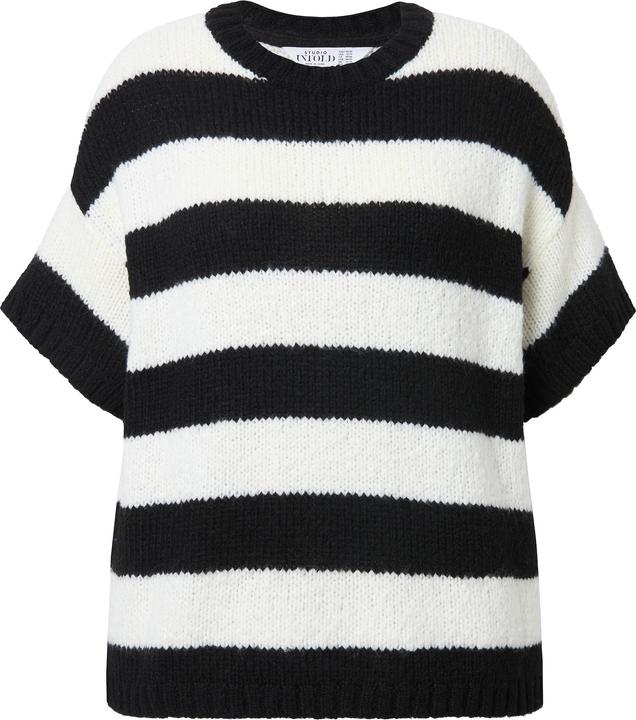 Produktbild Studio Untold Pullover, Oversize Shape, Streifen, Halbarm (54)