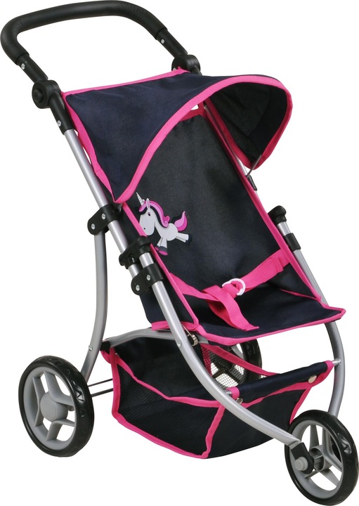 Produktbild Knorrtoys Puppenbuggy Jogger Lio - UMA. Das Einhorn blue