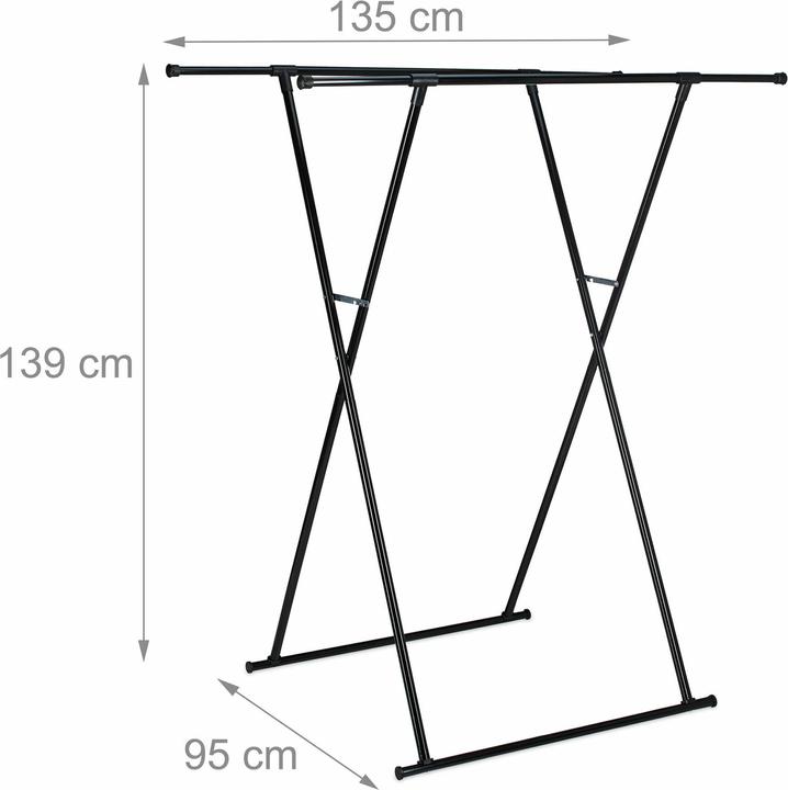 Actual product image Relaxdays Firewood rack (250 x 30 x 122 cm)