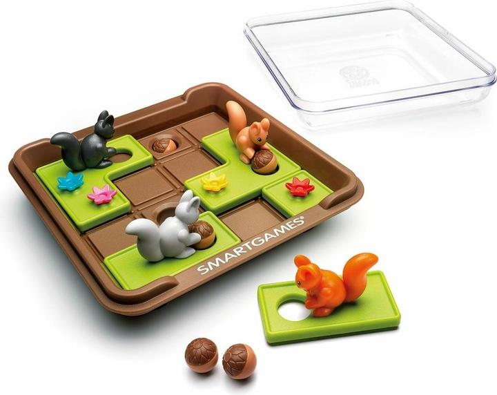 Actual product image Smart Games Squirrels Go Nuts (German, French, Italian, English)