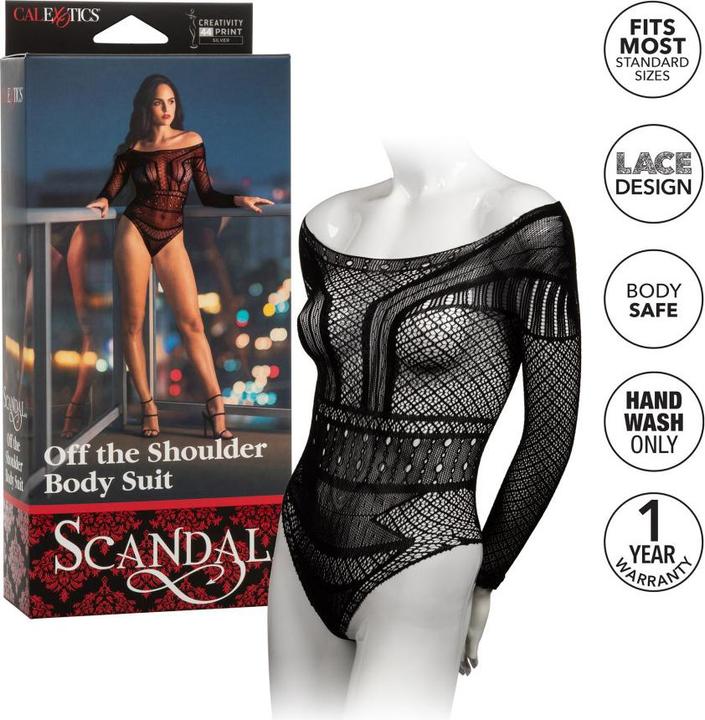Produktbild CalExotics Scandal® Off the Shoulder Body Suit (One Size)