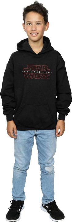 Actual product image Star Wars Boys The Last Jedi Logo Hoodie (116)
