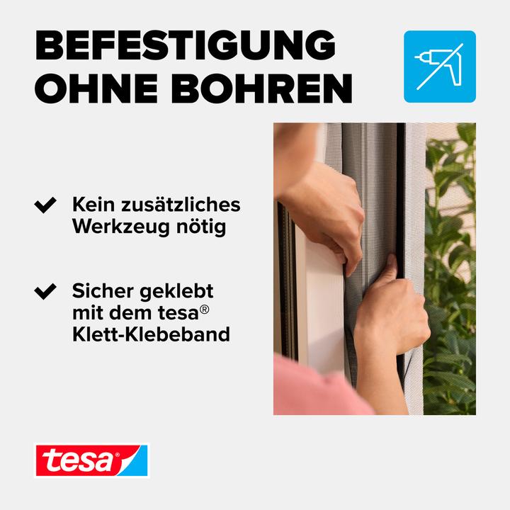 Actual product image tesa Insect screen STANDARD window (130 x 150 cm)