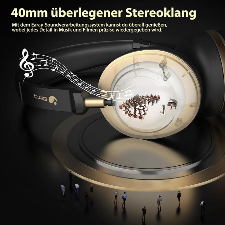 Produktbild EarBay Kabelloses Bluetooth-Headset mit Mikrofon (Kabellos)