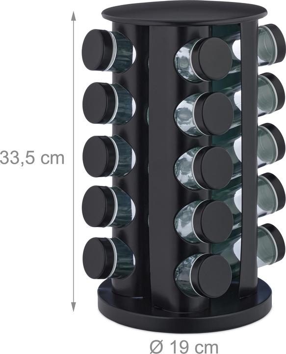 Produktbild Relaxdays 21 tlg. Gewürzkarussell