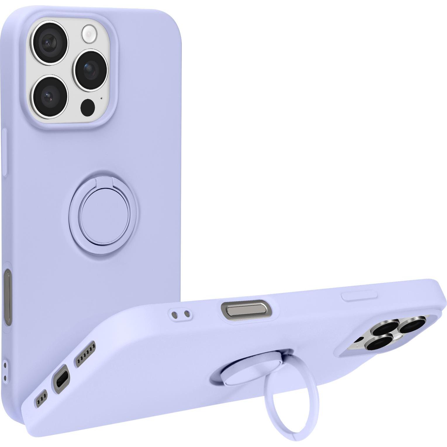 Avizar Flexyring Backcover (Apple iPhone 16 Pro Max), Smartphone Hülle, Violett