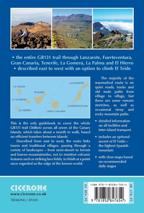Produktbild Trekking in the Canary Islands (Englisch, Dillon Paddy, 2020)