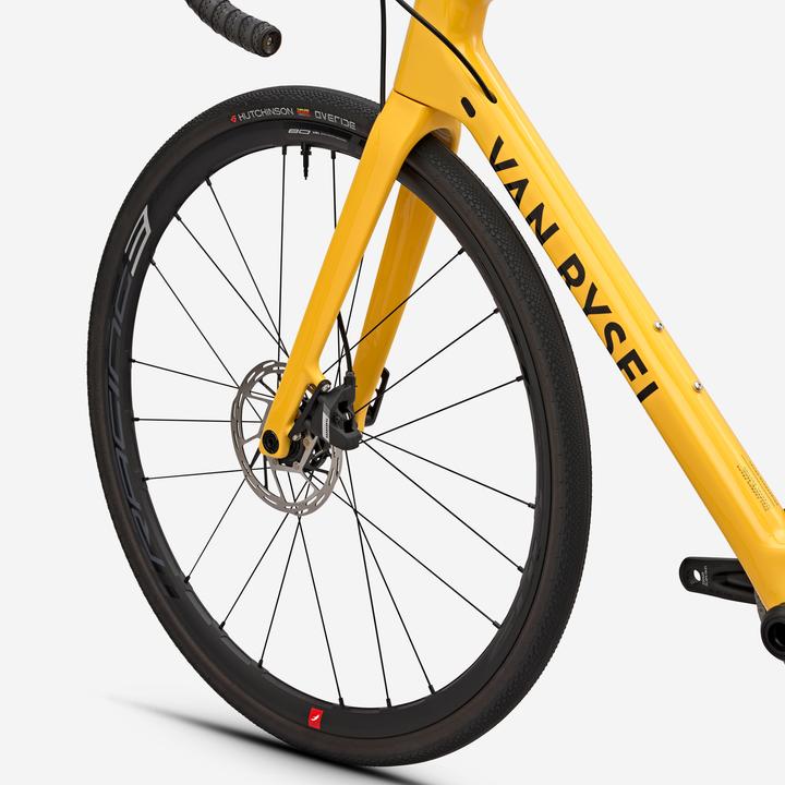 Actual product image Van rysel Road bike NCR CF Carbon Allroad 12-speed yellow
