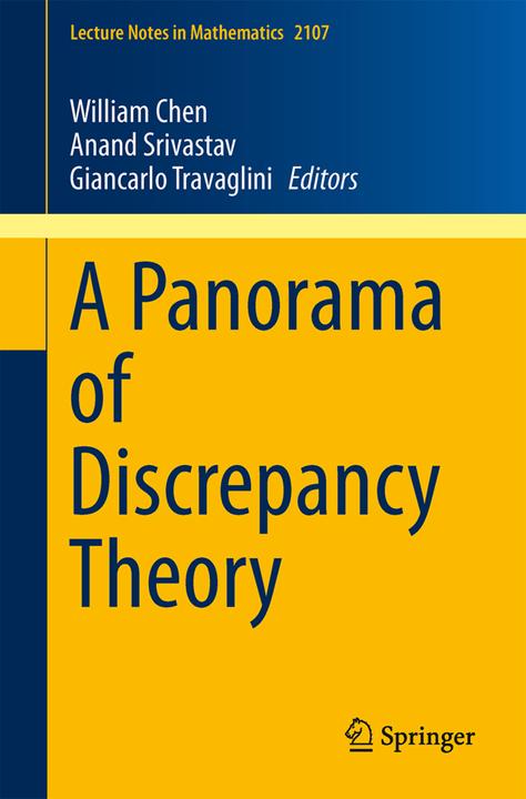 Produktbild A Panorama of Discrepancy Theory (Englisch, Giancarlo Travaglini, William Chen, Anand Srivastav, 2014)