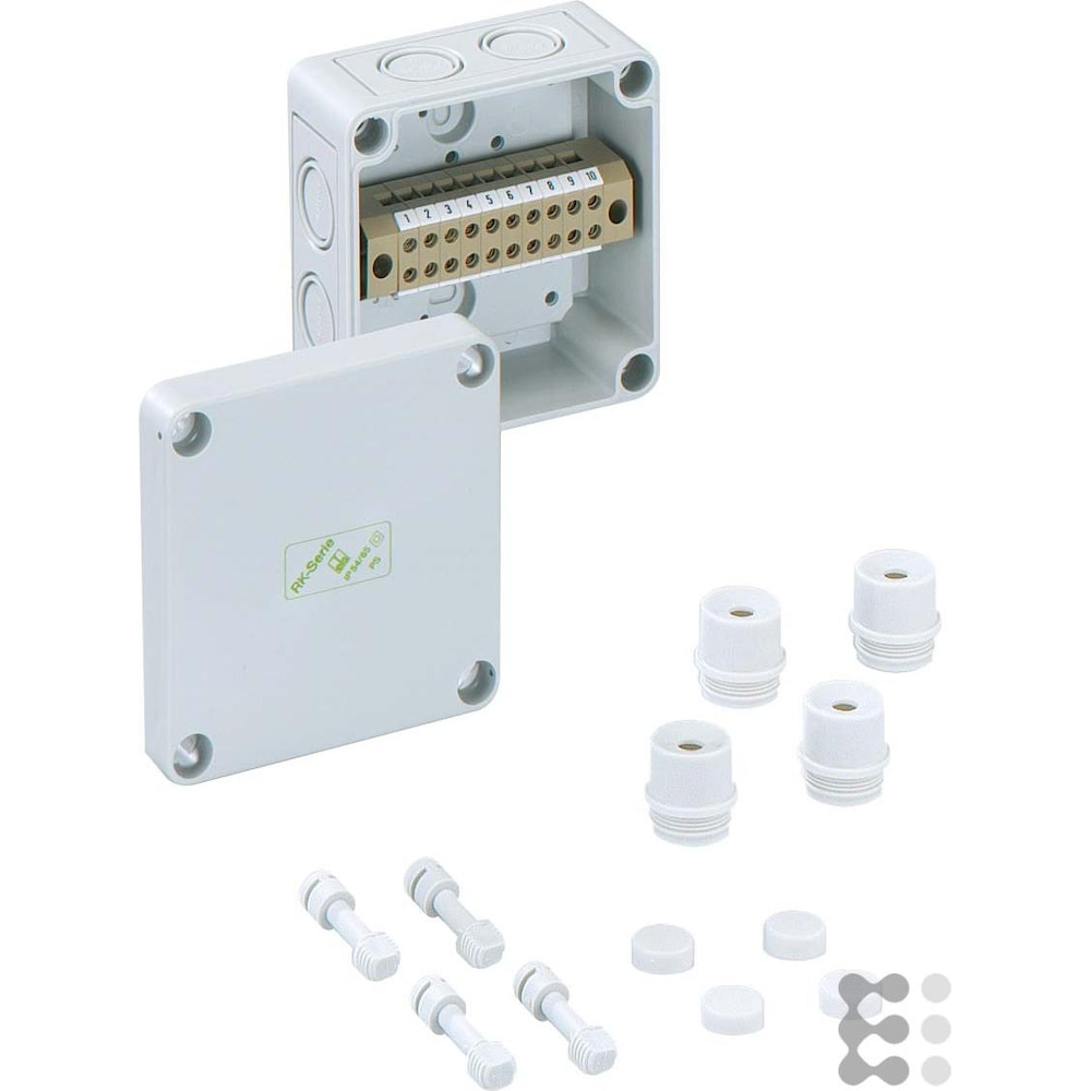 Spelsberg RKK ReihenklemmenGehäuse (Gehäuse), Elektronikzubehör + Gehäuse, Grau