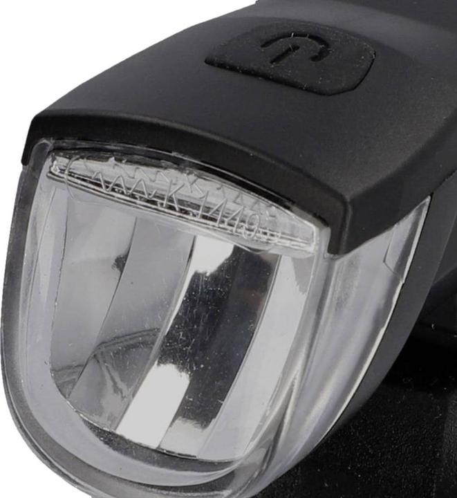 Actual product image Fischer Bicycle battery-powered LED lighting set, 30 lux (30 lm)
