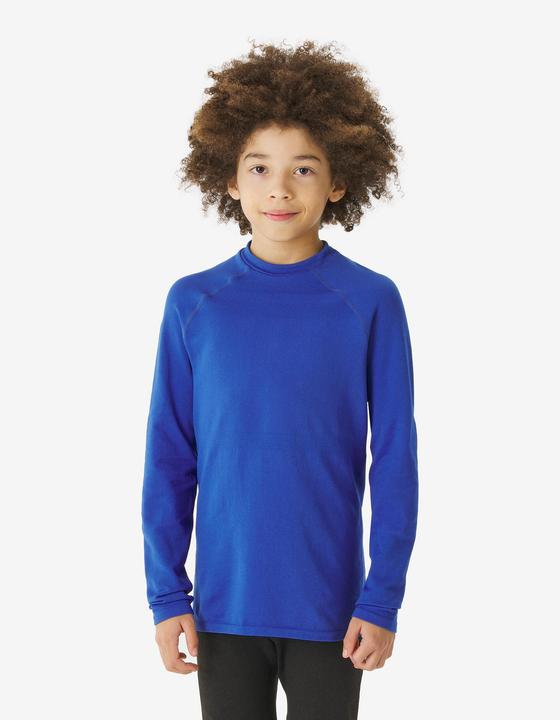Produktbild Wedze Skiunterhemd Kinder warm nahtlos - BL500 blau (122)