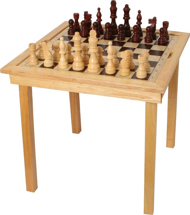 Actual product image Bartl Game Table Chess, Checkers & Ludo
