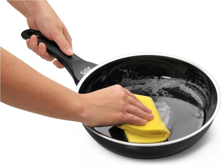 Produktbild Silit Antihaft Pfanne Bratpfanne hoch 24cm Professionell Induktion Silargan (24 cm, Bratpfanne, Edelstahl)