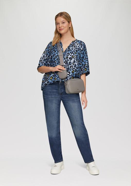 Image du produit S.Oliver Bluse Bluse aus strukturierter Viskose (50)