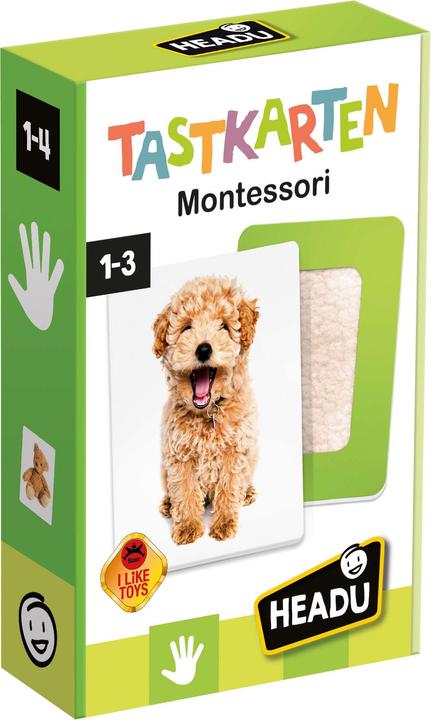 Produktbild Headup Games Headu - Tastkarten Montessori (Deutsch, 1 - 4 Jahre)