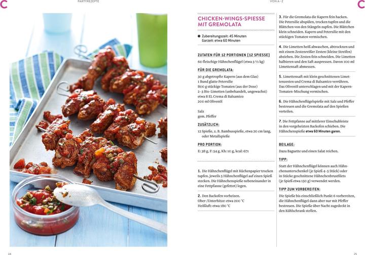 Image du produit Dr. Oetker Partyrezepte von A - Z (Allemand, DrOetker, 2018)