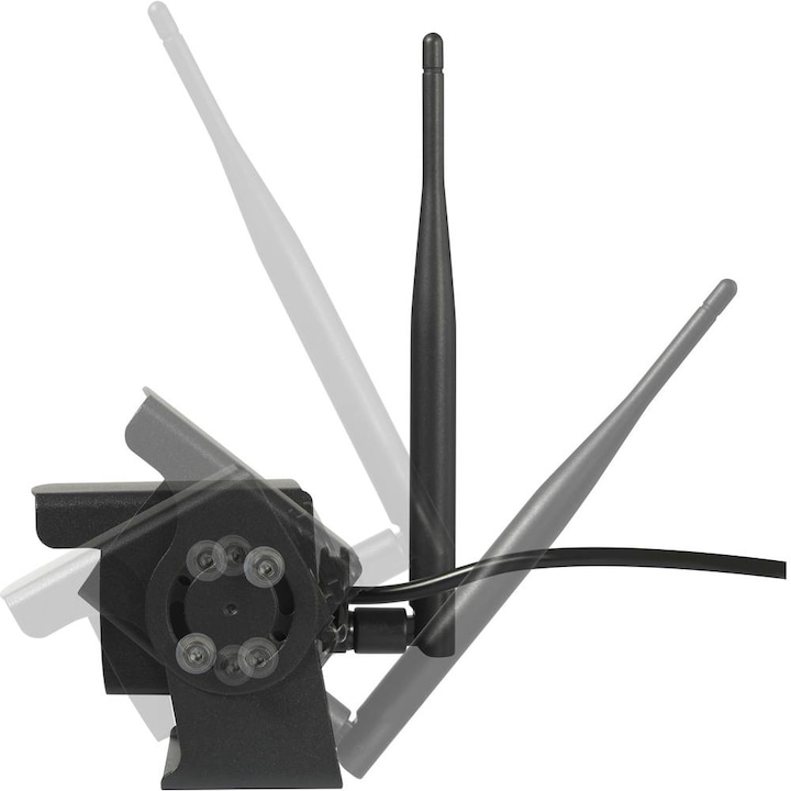 Productafbeelding Renkforce RV2,4-7 Omkeervideosysteem 2 camera-ingangen Schroefbevestiging Zwart (mat)