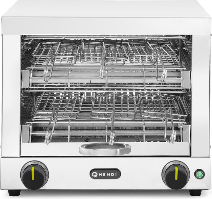 Hendi Sandwich toaster double with 6 tongs 230V 3000W