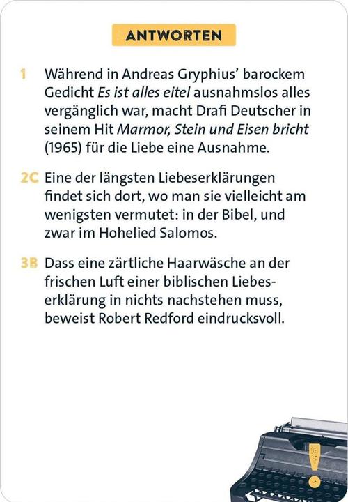 Produktbild Classic Quiz Literatur (Deutsch)