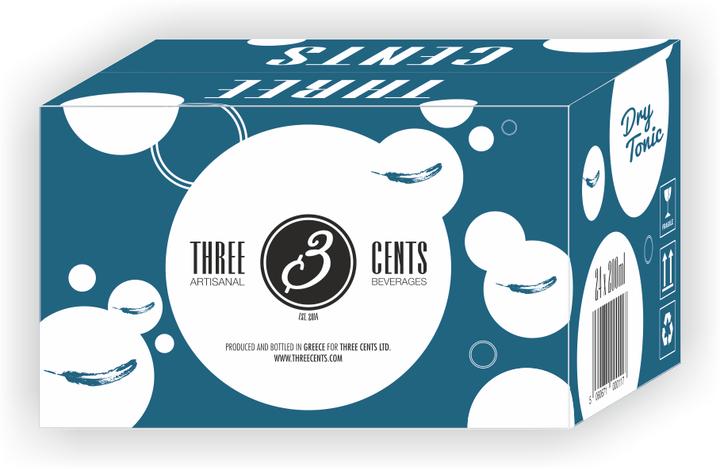 Produktbild Three Cents Dry Tonic (24 x 20 cl)