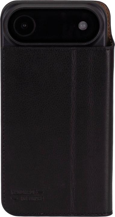 Produktbild JT Berlin Echtleder BookCase Tegel für Apple iPhone 17 Air schwarz (Apple iPhone 17, Apple iPhone Air)