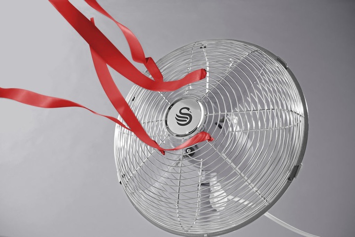 Produktbild Swan Retro SFA12620GRN Ventilator Grau