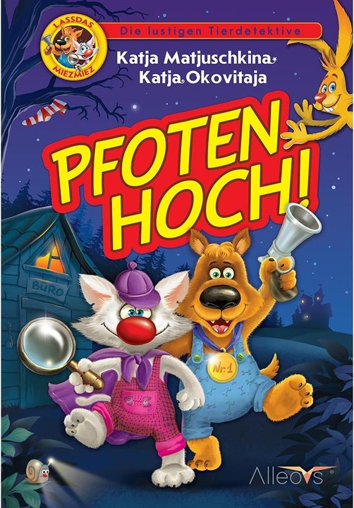 Immagine prodotto Alleovs Pfoten Hoch. Lustige Detektivgeschichten für Kinder (Tedesco)