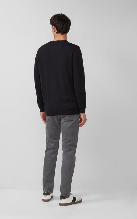 Actual product image s.Oliver Strickpullover Strickpullover mit Logo-Stickerei (XXL)