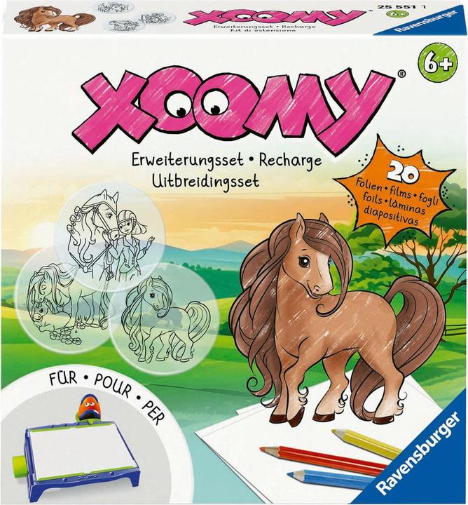Productafbeelding Ravensburger Xoomy uitbreidingsset paarden