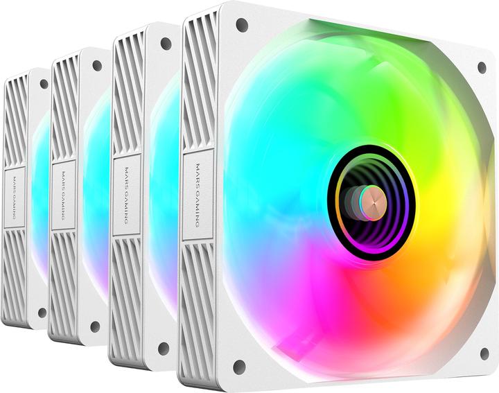 Produktbild Mars Gaming Mfsi4kitw (120 mm, 4x)