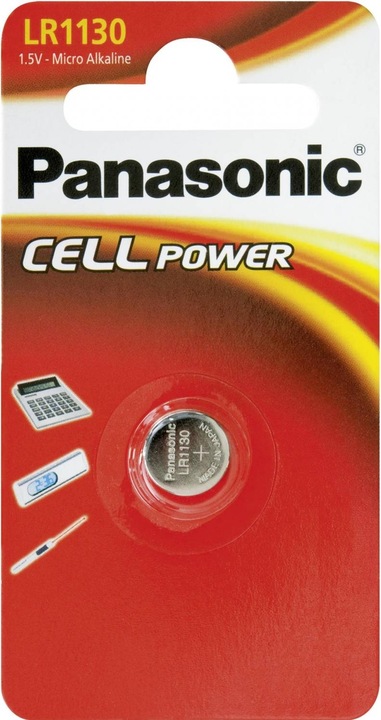 Actual product image Panasonic Micro Alkali LR1130 (1 pcs., AG10, 65 mAh)