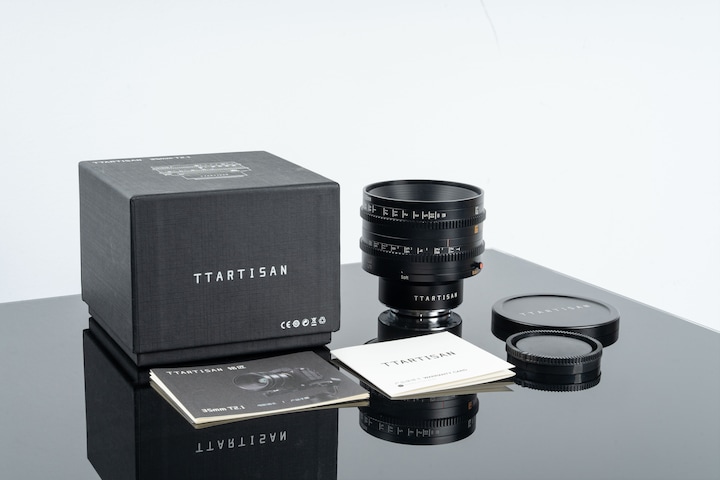 Actual product image TTArtisan 35mm T2.1 Fuji X