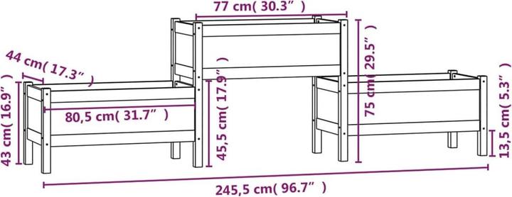 Produktbild vidaXL Pflanzgefäss