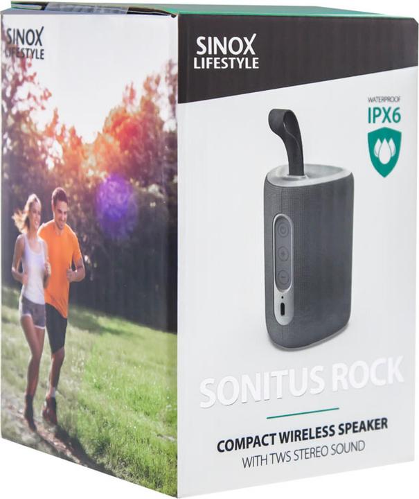 Produktbild Konjac Sponge Sinox Sonitus Rock højttaler. Grå (12 h)