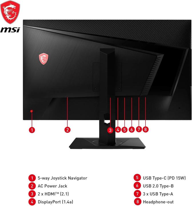 Image du produit MSI MAG 322UPF (3840 x 2160 pixels, 32")