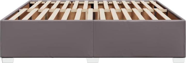 Actual product image vidaXL Faux leather bed frame (200 x 200 cm)