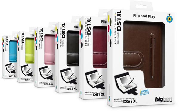 Produktbild Bigben Nintendo DSi XL - Flip & Play Protector+Stylus (farbig sortiert)