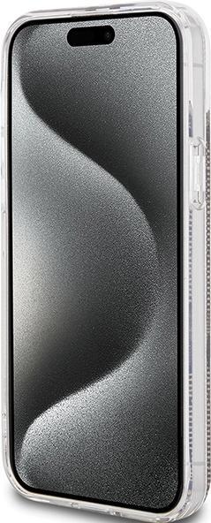 Produktbild Guess GUHCP15MH4PSEGW iPhone 15 Plus / 14 Plus 6.7" brązowy/brown hardcase IML 4G Gold Stripe (Apple iPhone 15 Plus)