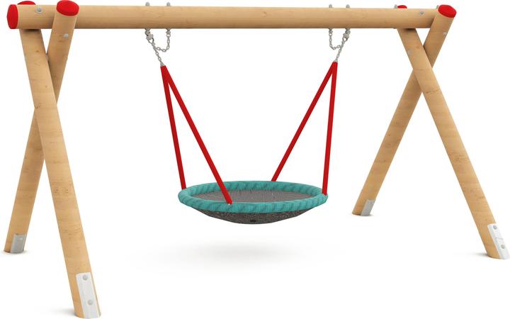 Huck Seiltechnik Altalena a nido d'uccello in abete Douglas