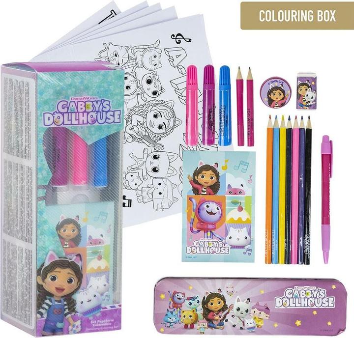 Produktbild Gabby's Dollhouse Malset