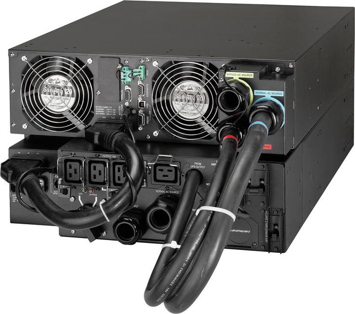 Actual product image Eaton UPS 9PX 11000i 3:1 11000VA Tower/Rack 6U RS32 dry contacts 3min Runtime 8700W (11000 VA, 10000 W, Online double converter UPS)