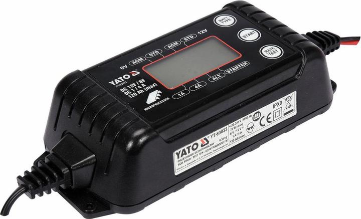 Yato PROSTOWNIK ELEKTRONICZNY 12V/2A/8A/15A (12V, 15 A)